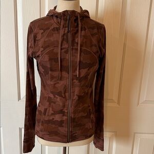 lululemon athletica Brown Camo Hoodie